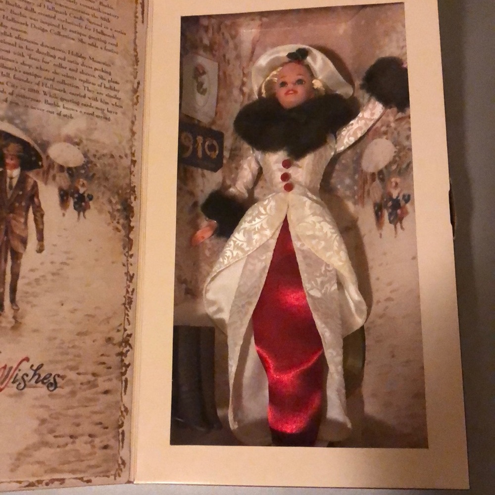 1995 Hallmark Holiday Memories Barbie